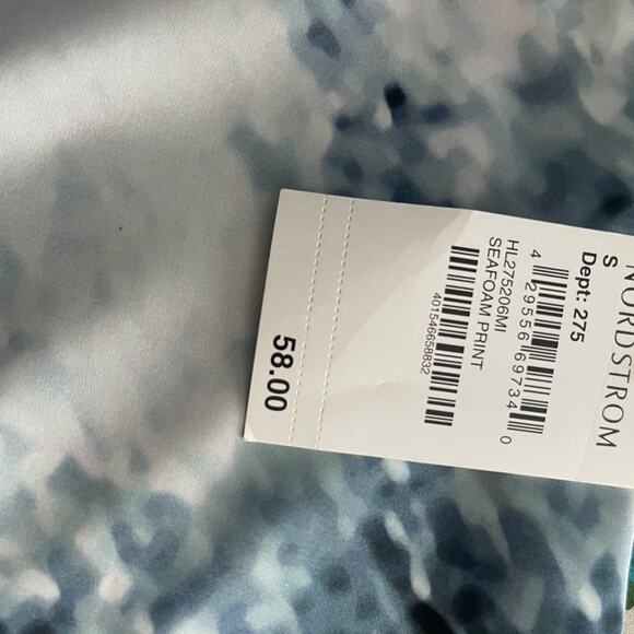 New Trouve Ocean Mystery Cap Sleeve Top S - Picture 7 of 10